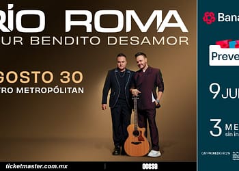 RÍO ROMA PRENDE EL “BENDITO DESAMOR TOUR” 2025