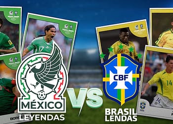 México vs Brasil Leyendas 2026: el partido histórico que llega al Estadio Banorte antes del Mundial